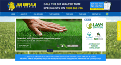 Desktop Screenshot of buffaloturf.com.au
